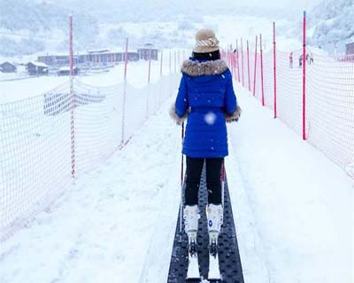 滑雪場策劃要考慮其空間面積，山勢山型